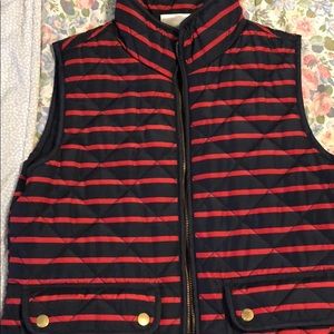 Striped vest - perfect for the Fall